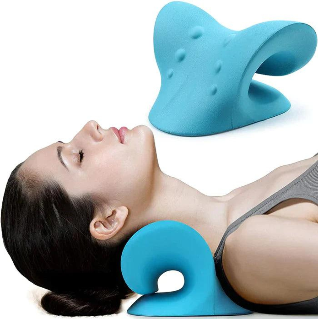 Cojín Cervical Ortopédico - Relajante y Masajeante